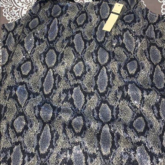 Beautiful Sequins Snake Skin Dress, Sz. L - Picture 2 of 4